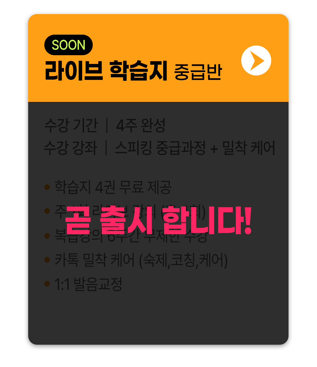 라이브학습지 중급반